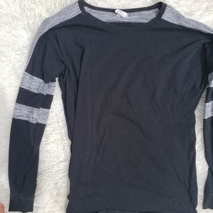 VS PINK Long Sleeve Grey and Black